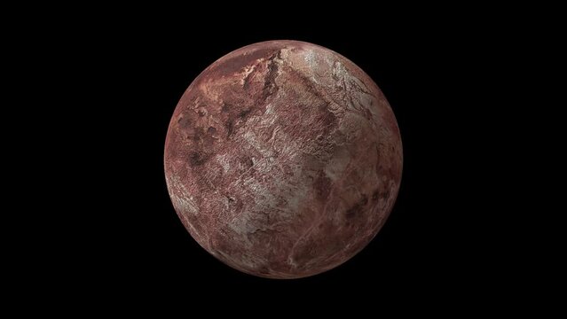 Makemake Planet With Alpha Channel