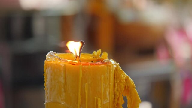 Candle in Fire