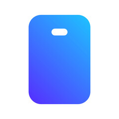 smartphone gradient fill icon
