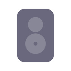 speaker flat icon