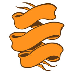 ribbon vintage banner