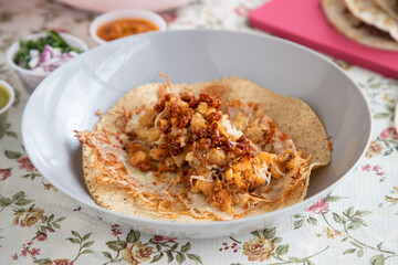 Taco de Choripapa
