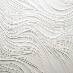 Abstract Intricate lines twist and turn gracefully across the white canvas. Created with Generative AI