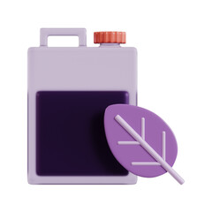 Biofuel Energy Illustration 3d icon