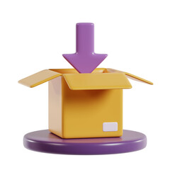 Order Received Concept 3d icon