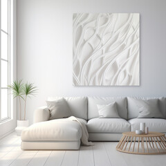 White interior. Created with Generative AI