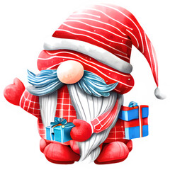 Christmas Gnome Sublimation Design