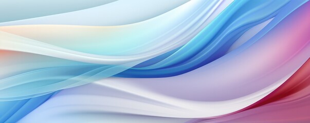 Fototapeta premium Abstract wallpaper of organic lines illustration with diffferent shades of colors, panorama. Generative Ai.