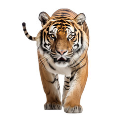 Fototapeta premium Tiger isolated on transparent backgound