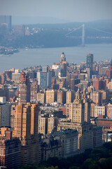 Fototapeta premium Skyilne of Manhattan, New York City
