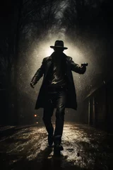 action movie hero character © stasknop