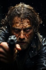 action movie hero character