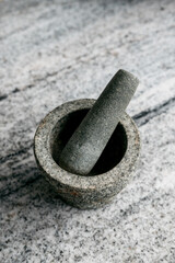 granite mortar for grinding spices