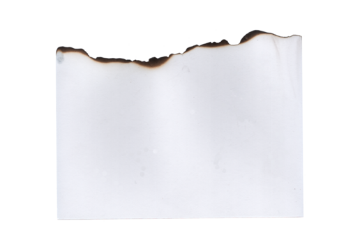 Stylish Burned Paper Edge Blank