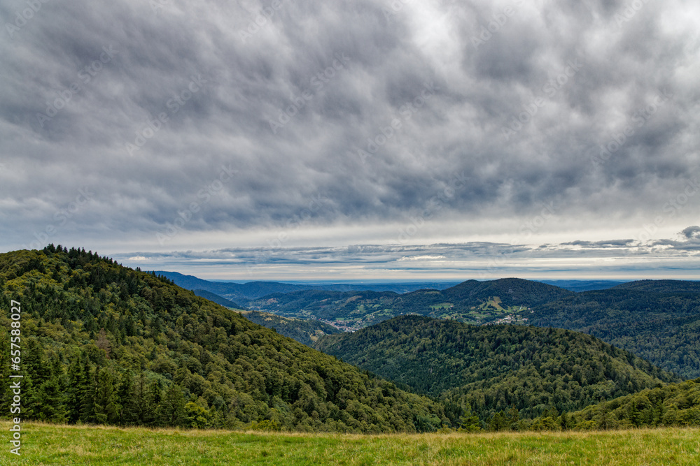 Poster nuages sur bussang