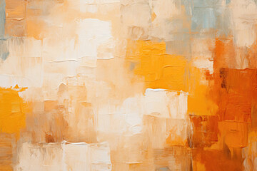 Abstract Earthy Palette: Oil Paint Detail