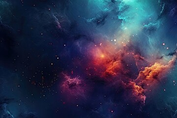 Fototapeta premium an abstract background inspired by the wonders of space Generative Ai