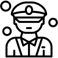Fire Chief Icon