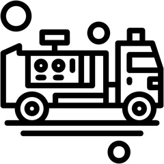 Fire Truck Pump Icon
