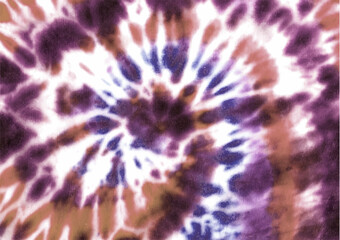 Tie dye spiral shibori colorful watercolour abstract background
