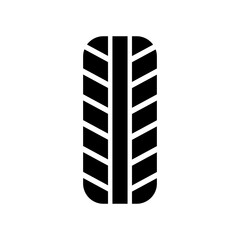 Tyre vector icon, tire icon vector flat trendy style isolated on white background.