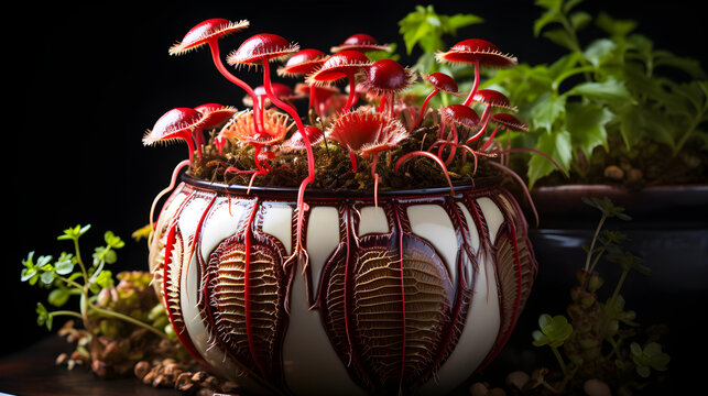 The Venus flytrap is a carnivorous plant