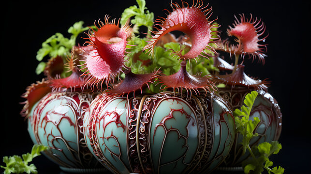 The Venus flytrap is a carnivorous plant
