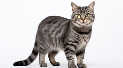 Fototapeta premium cat isolated on white