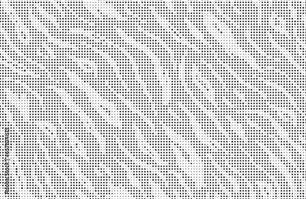 Poster Halftone vector background. Abstract geometric dots pattern. Pop Art comic gradient black white texture. Design for presentation banner, poster, flyer, business card. zebra, skin, stripe, zoo, striped