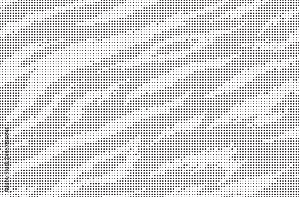 Poster Halftone stripe dot pattern texture. Abstract halftone background. Camouflage dot texture. Dotted vector illustration.