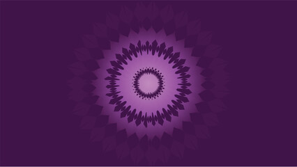 Abstract Purple Gradient Art. Vector Illustration