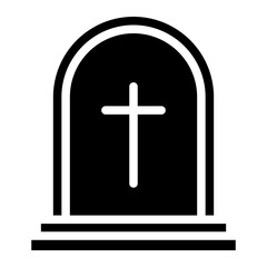 Gravestone Glyph Icon