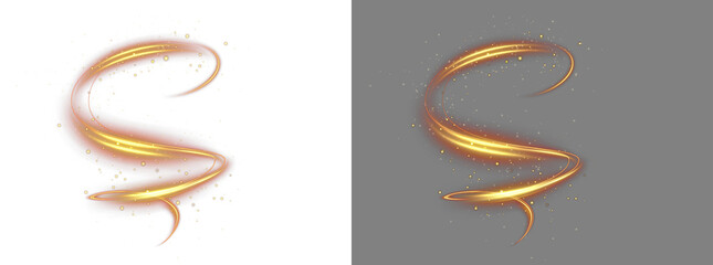 Magic Christmas png, New Year, Holiday,  Xmas, Gold fairy dust, Photoshop Glowing stars, shining,...