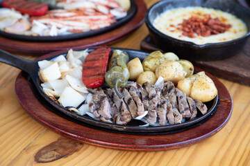 parrillada de arrachera