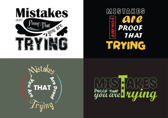 Vector mistakes are proof that you are trying lettering