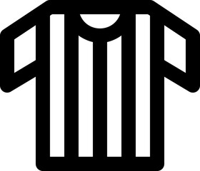 referee jersey icon