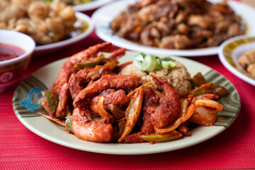 camarones picantes