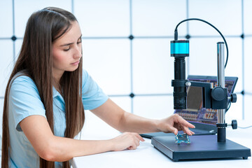 Microprobe Testing: Investigating the electrical properties of microel