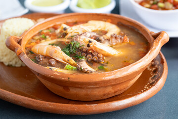 sopa de mariscos