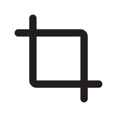 crop ui icon
