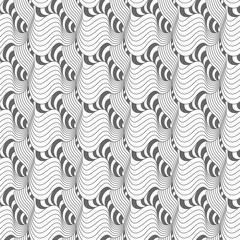 Obraz premium Abstract pattern of lines. Seamless background. Template for packaging, texture, cover, clothing, interior design and creative idea