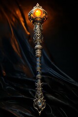 dark fantasy magic wand