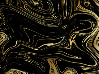 Obraz premium Gold Marbling Texture design for poster, brochure, invitation, cover book, catalog. Vector