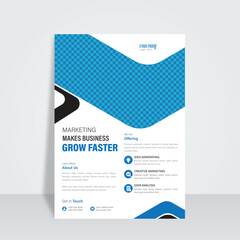 Flyer template design