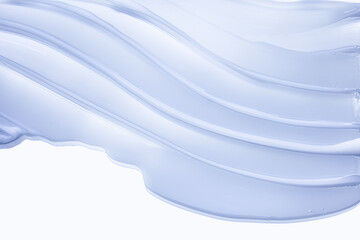 Cosmetic blue texture smudge background 