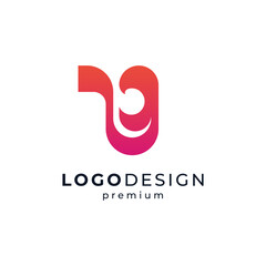 simple and modern bird and fire logo design template	