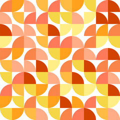 geometric abstract vector pattern design, background in bauhaus style, for web, poster