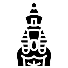 STATUE filled outline icon,linear,outline,graphic,illustration