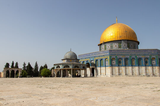 The Dome of the Rock. Old city of Jerusalem