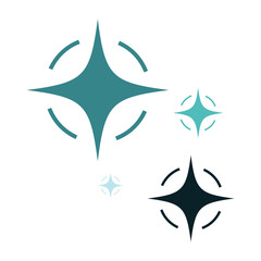 Sparkle Retro Geometric